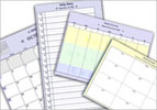 Set your desktop calendar to display a daily, weekly or monthly view! printable!